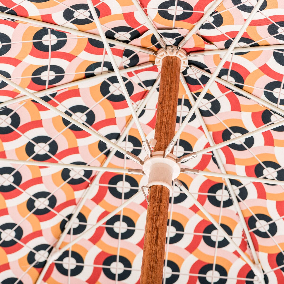 The Rio Fringed Umbrella - Bottle Green Rio Fringed Umbrella Business & Pleasure Co.