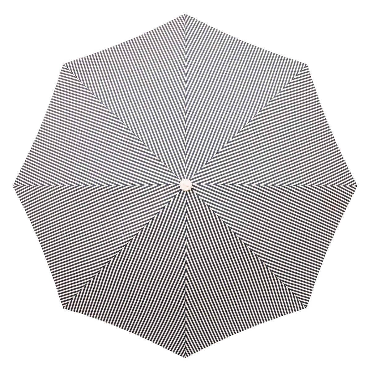 The Rio Fringed Umbrella - Laurens Navy Stripe Rio Fringed Umbrella Business & Pleasure Co.