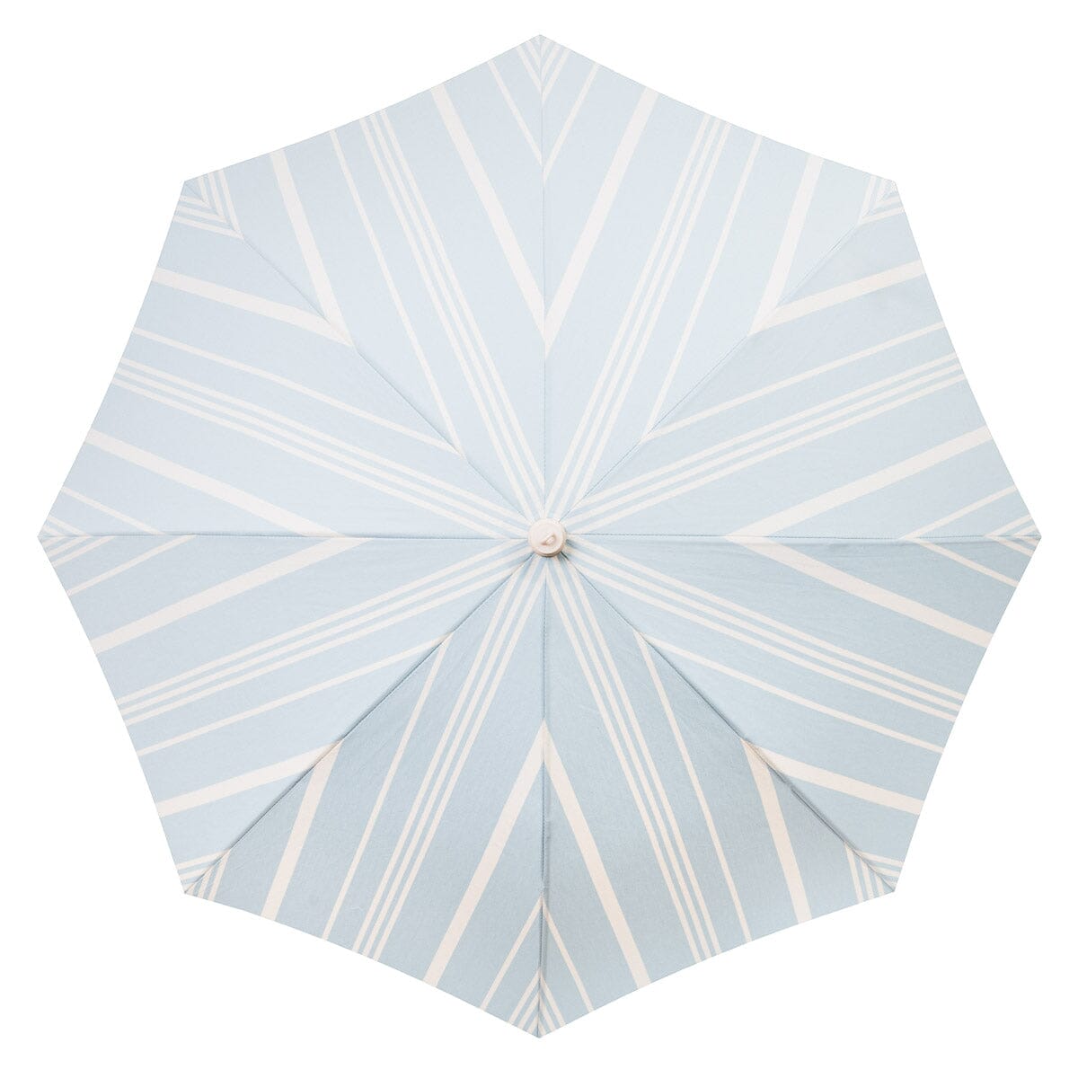 The Rio Fringed Umbrella - Vintage Blue Stripe Rio Fringed Umbrella Business & Pleasure Co.