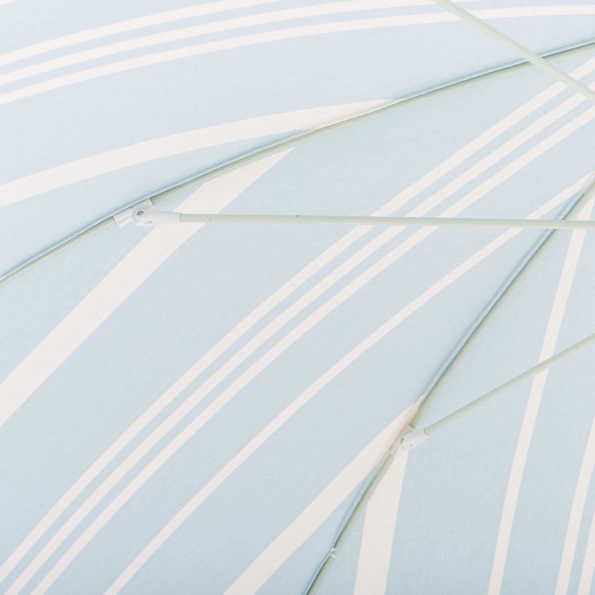The Rio Fringed Umbrella - Vintage Blue Stripe Rio Fringed Umbrella Business & Pleasure Co.