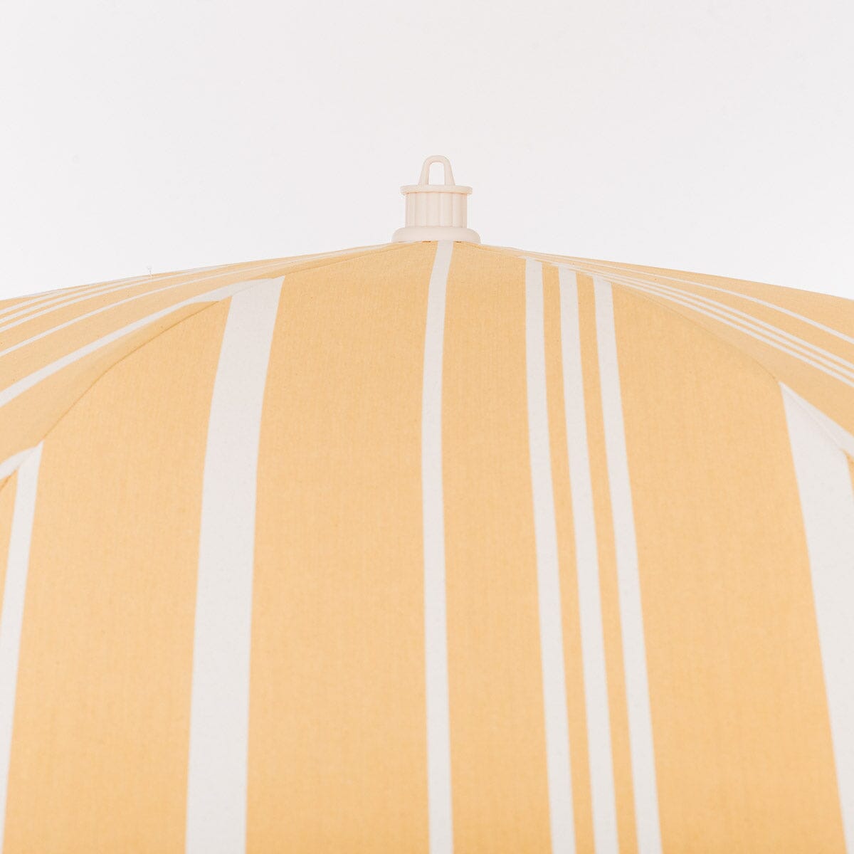 The Rio Fringed Umbrella - Vintage Yellow Stripe Rio Fringed Umbrella Business & Pleasure Co.