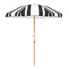Swatch for The Premium Beach Umbrella - Coco Republic - Black White