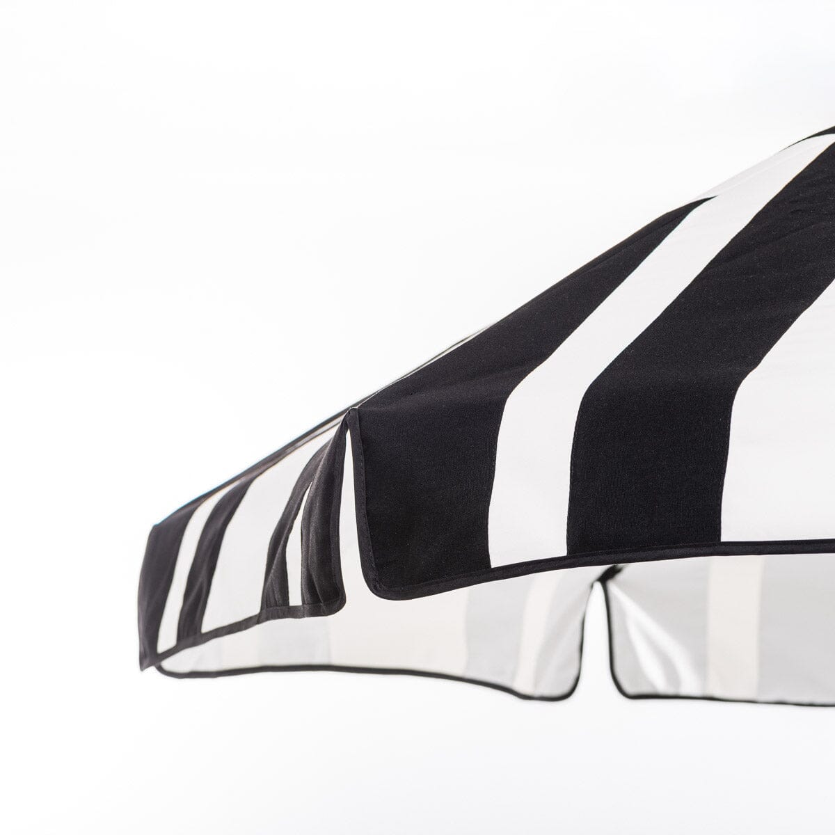 The Premium Beach Umbrella - Coco Republic - Black White Premium Beach Umbrella Business & Pleasure Co