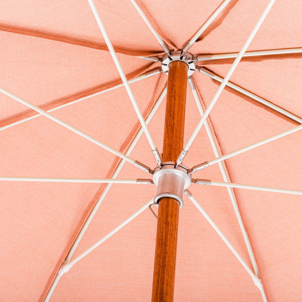 The Premium Beach Umbrella - Coco Republic - Coral Natural Premium Beach Umbrella Business & Pleasure Co