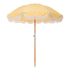Swatch for The Premium Beach Umbrella - Monaco Mimosa Stripe