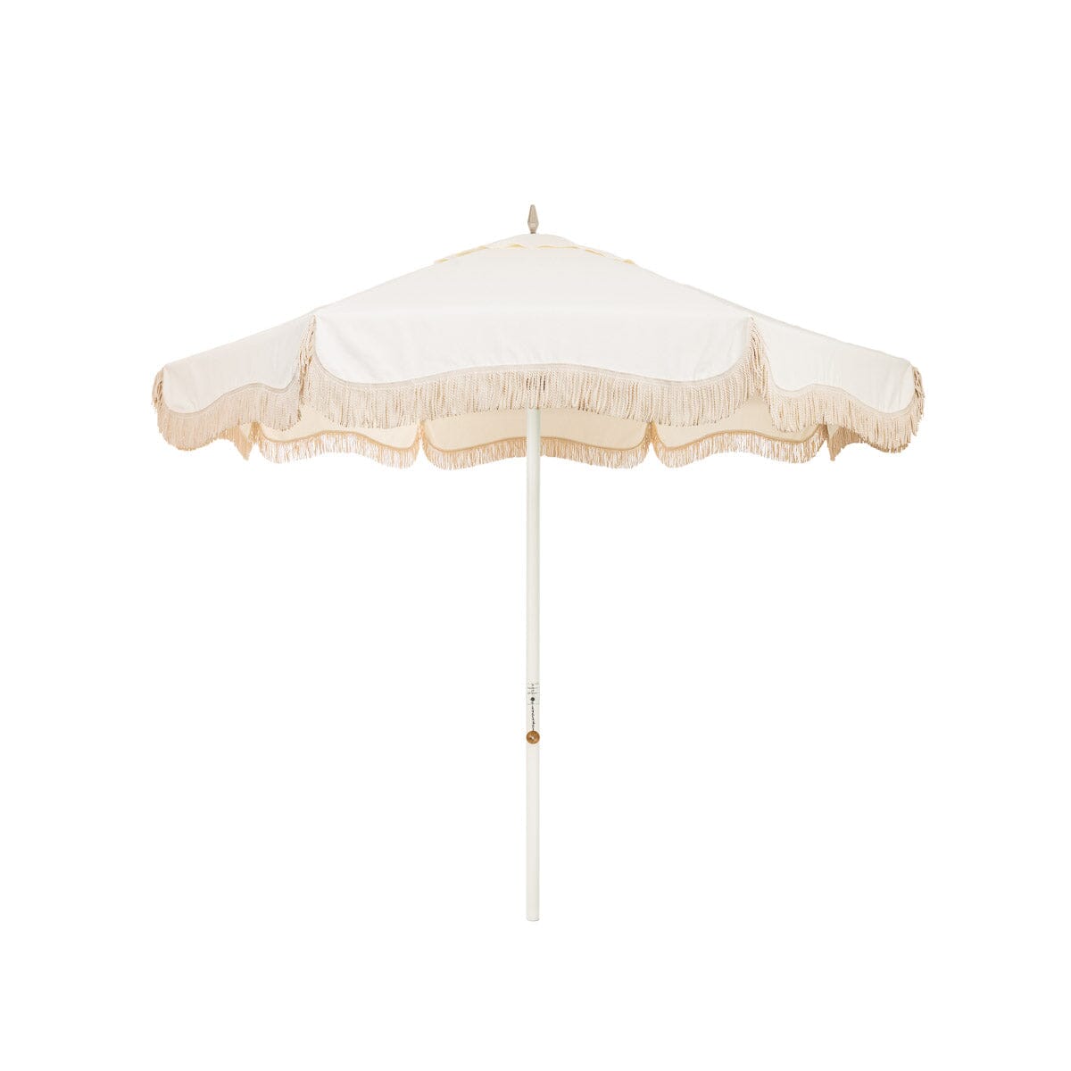 The Resort Market Umbrella in Antique White | 8' Antique White Frame Bundle Business & Pleasure Co.