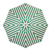 Swatch for The Resort Market Umbrella - Octagon - Canopy 10' - Bistro Green Stripe