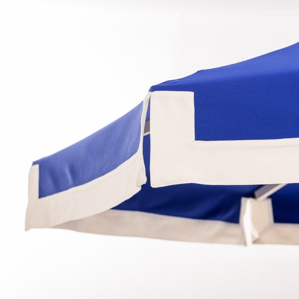 The Resort Market Umbrella - Octagon - Canopy 8' - Border Valance - Mediterranean Blue Resort Market Umbrella Canopy Business & Pleasure Co.