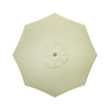Swatch for The Resort Market Umbrella - Octagon - Canopy 8' - Jade Green