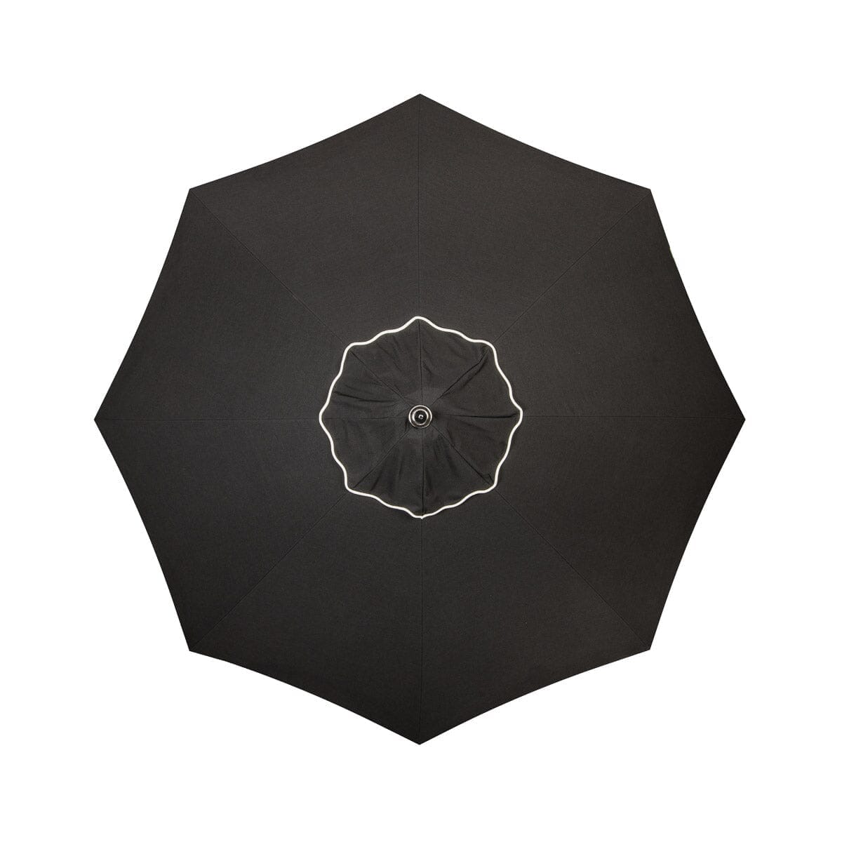 The Resort Market Umbrella - Octagon - Canopy 8' - Rivie Black Resort Market Umbrella Canopy Business & Pleasure Co.