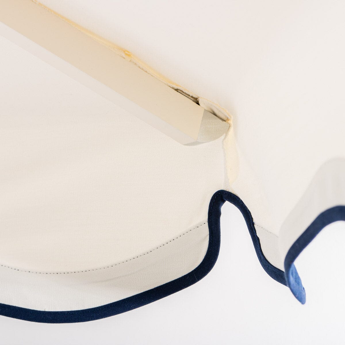 The Resort Market Umbrella in Rivie White | 12' Antique White Frame Bundle Business & Pleasure Co.