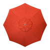 Swatch for The Resort Market Umbrella - Octagon - Canopy 10' - Terracotta Red