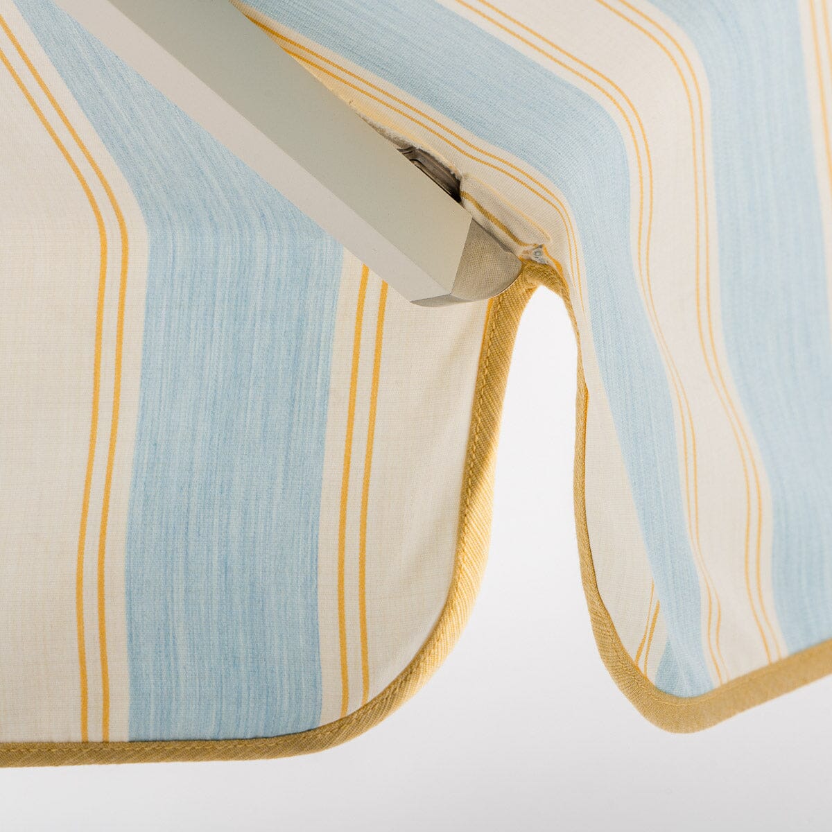 The Resort Market Umbrella - Octagon - Canopy 10 - Tuuli Stripe Blue