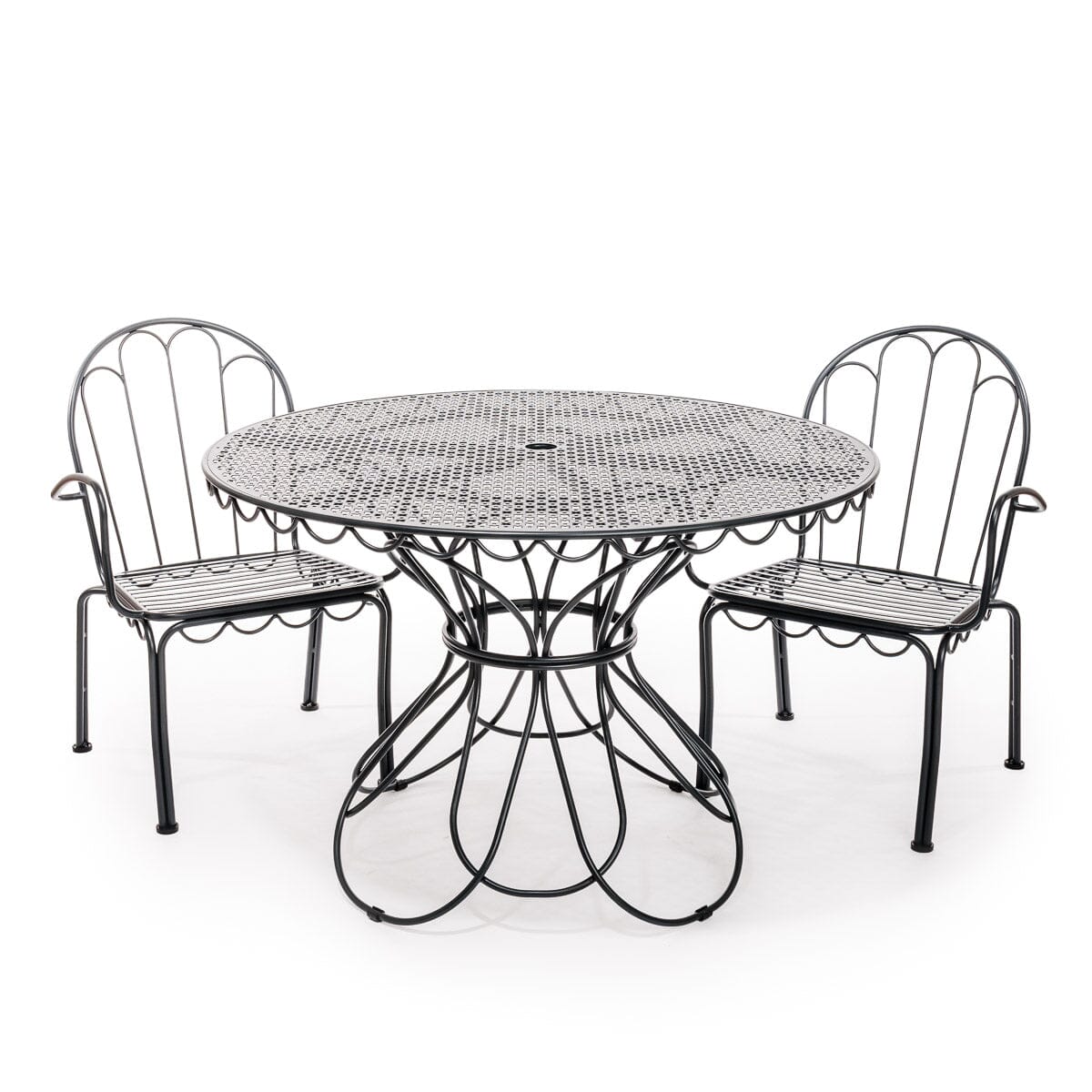 Product image of The Al Fresco Table For Two Set - Vintage Black