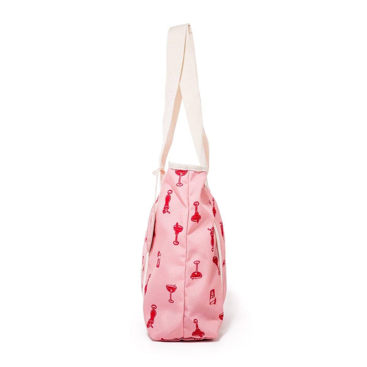 The Volcano Beach Bag - Strawberry Daiquiri Marg Beach Bag Business & Pleasure Co