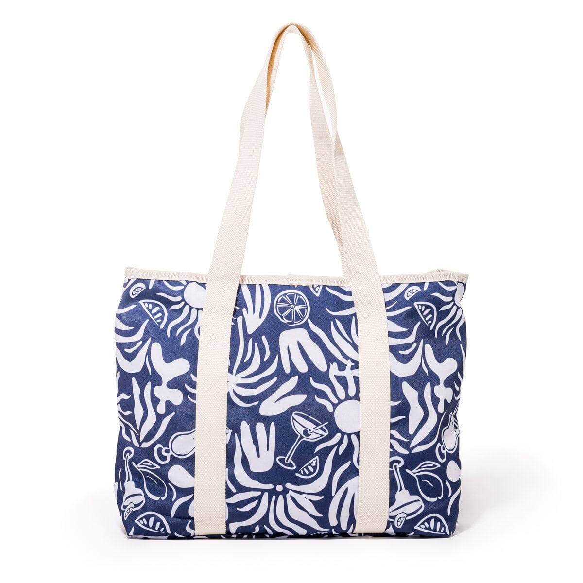 The Volcano Beach Bag - Continental Drifter Tiki Beach Bag Business & Pleasure Co