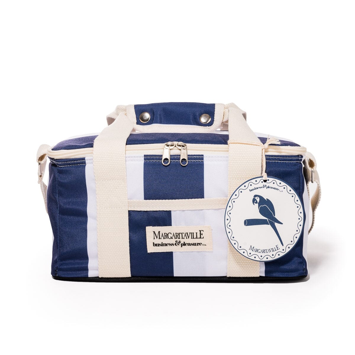 The Volcano Cooler Bag - Continental Drifter Stripe Volcano Cooler Bag Business & Pleasure Co
