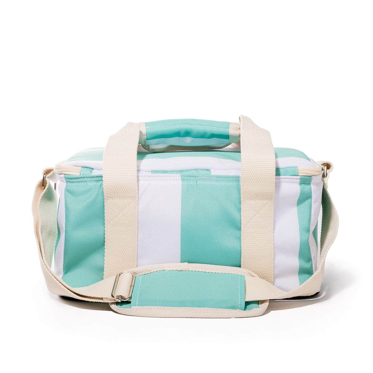 The Volcano Cooler Bag - Last Mango Green Stripe Volcano Cooler Bag Business & Pleasure Co