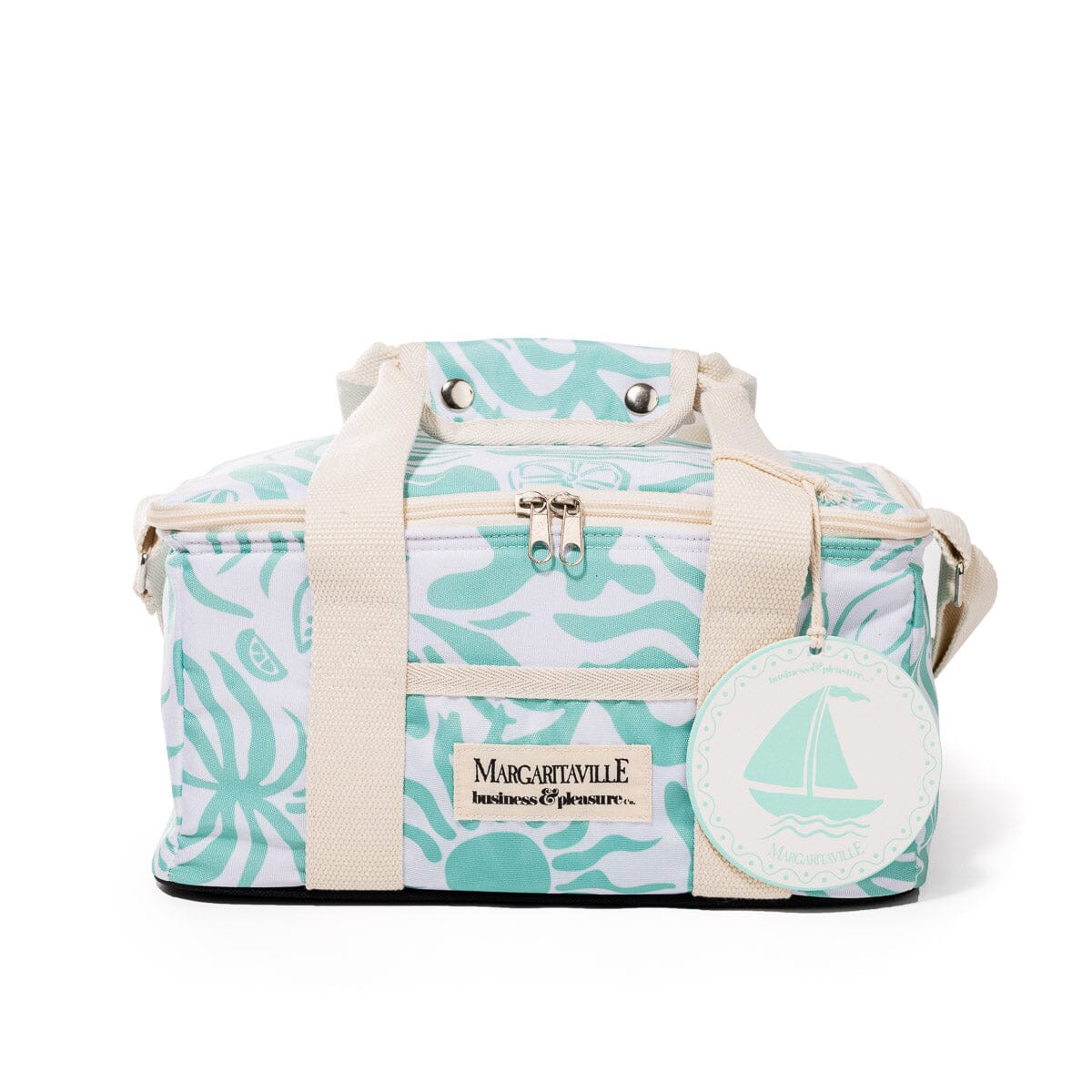 The Volcano Cooler Bag - Last Mango Green Tiki Volcano Cooler Bag Business & Pleasure Co