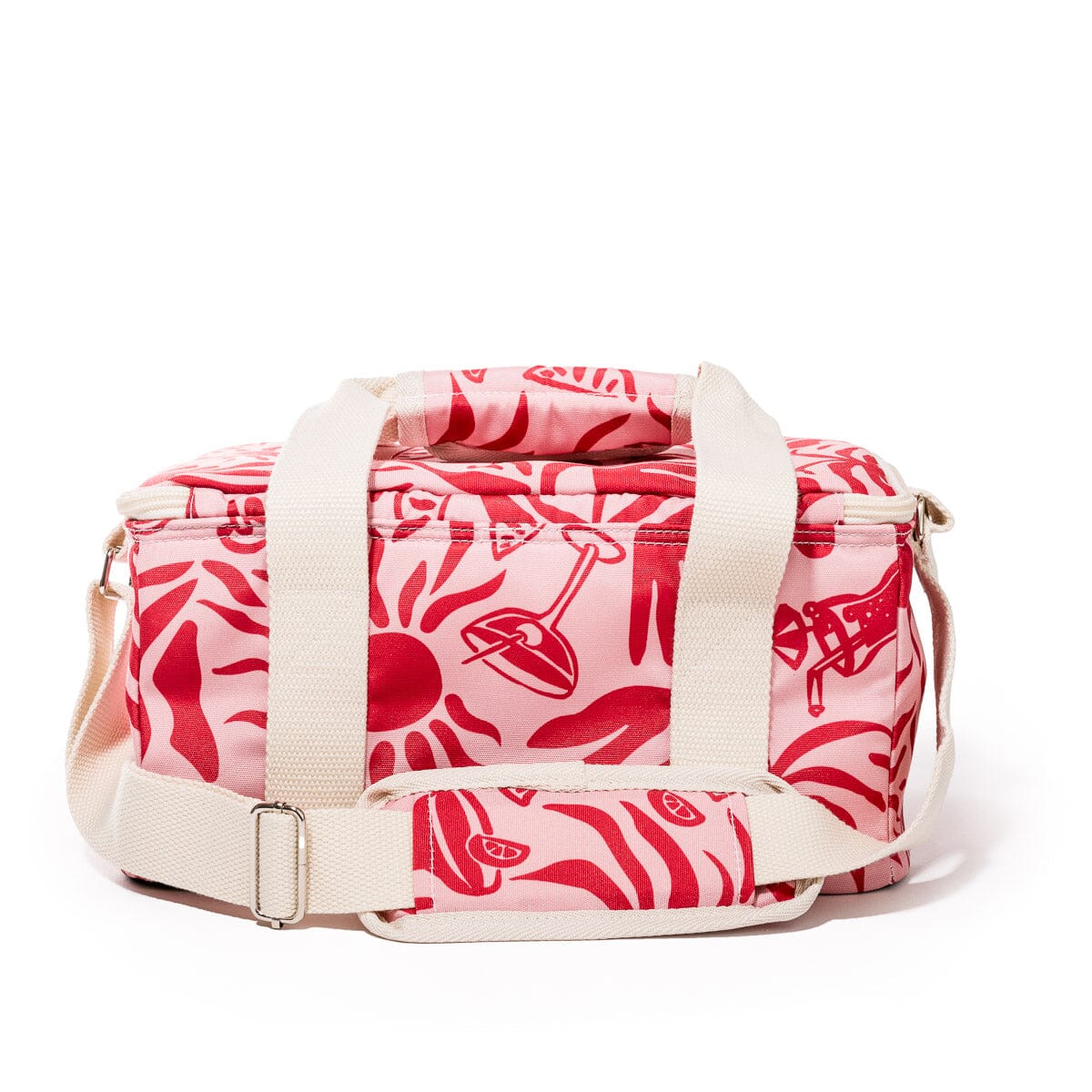The Volcano Cooler Bag - Strawberry Daiquiri Tiki Volcano Cooler Bag Business & Pleasure Co