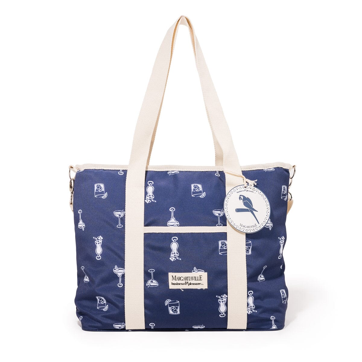 Product image of The Volcano Cooler Tote Bag - Continental Drifter Marg Volcano Cooler Tote Bag Business & Pleasure Co
