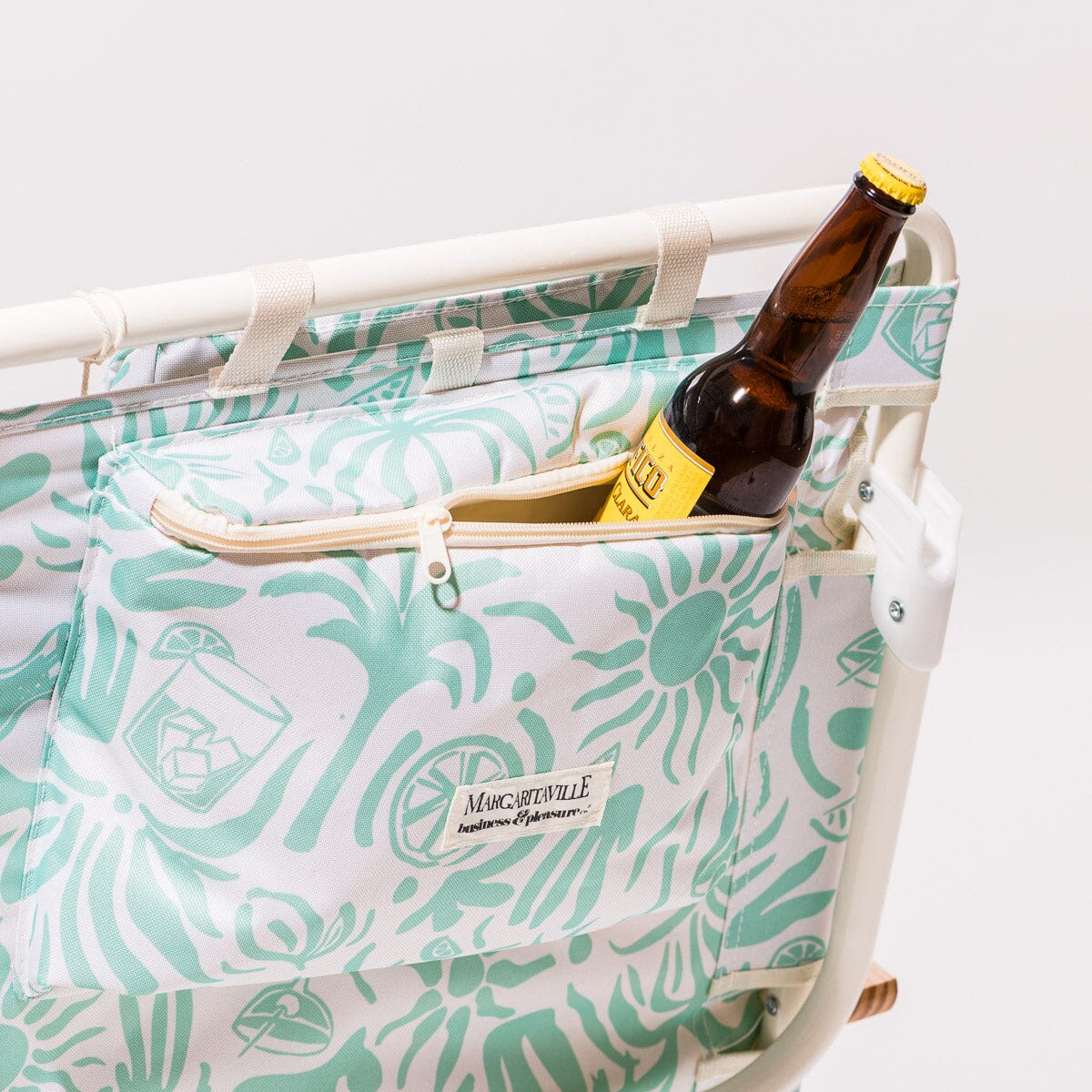 The Mañana Chair - Last Mango Green Tiki Mañana Beach Chair Margaritaville by B&P Co.