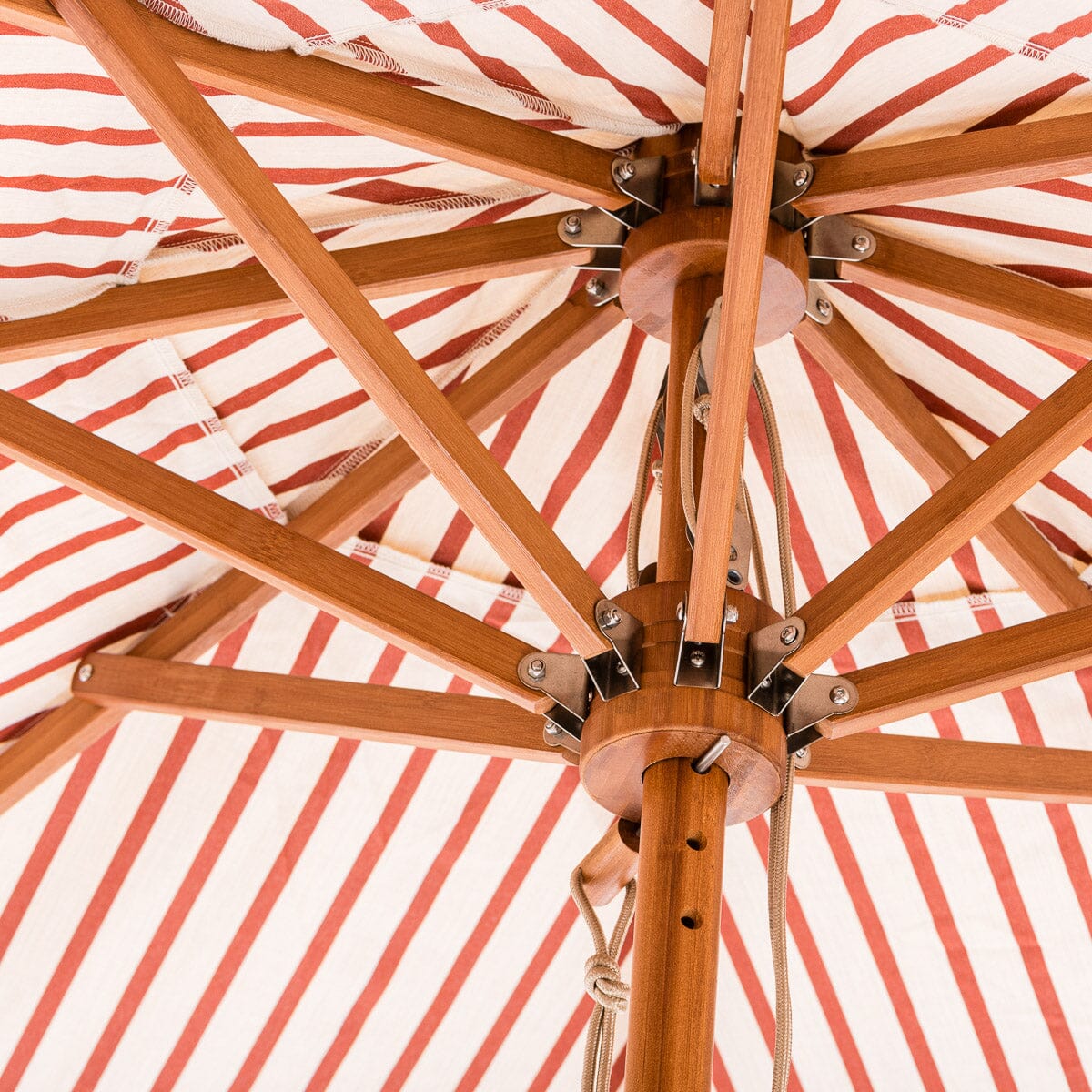 The Market Umbrella - Monaco Le Sirenuse Stripe Market Umbrella Business & Pleasure Co.