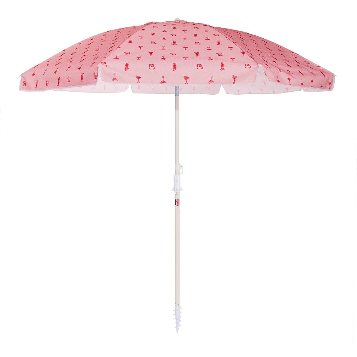 The Mañana Umbrella - Strawberry Daiquiri Marg Mañana Umbrella Margaritaville by B&P Co.