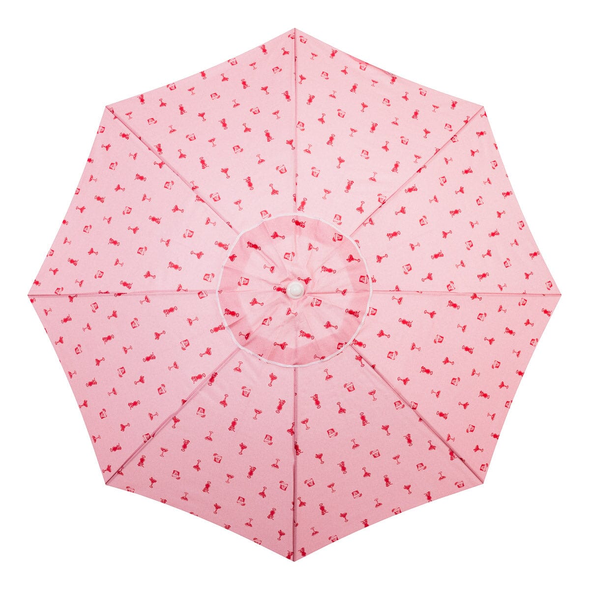 The Mañana Umbrella - Strawberry Daiquiri Marg Mañana Umbrella Margaritaville by B&P Co.