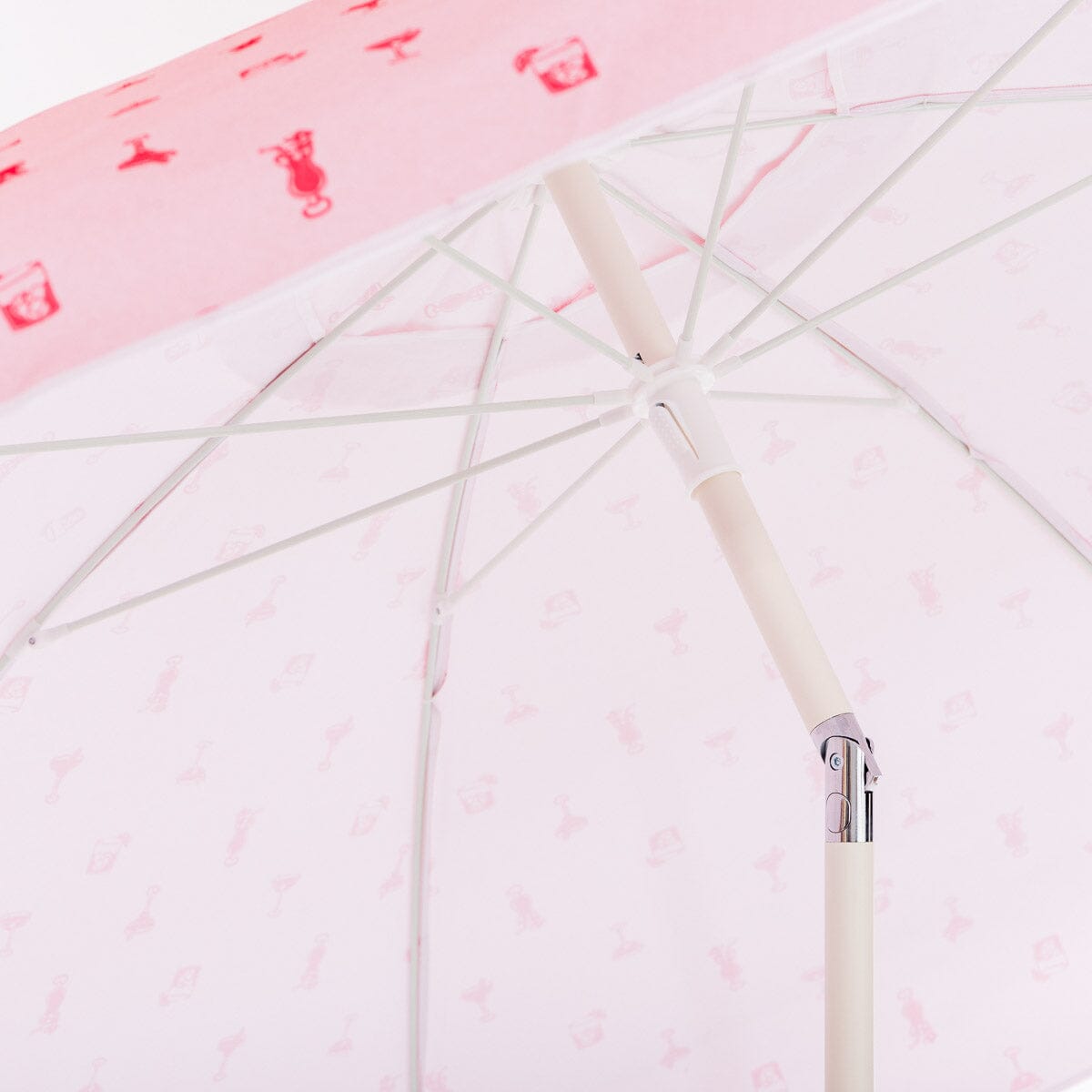 The Mañana Umbrella - Strawberry Daiquiri Marg Mañana Umbrella Margaritaville by B&P Co.