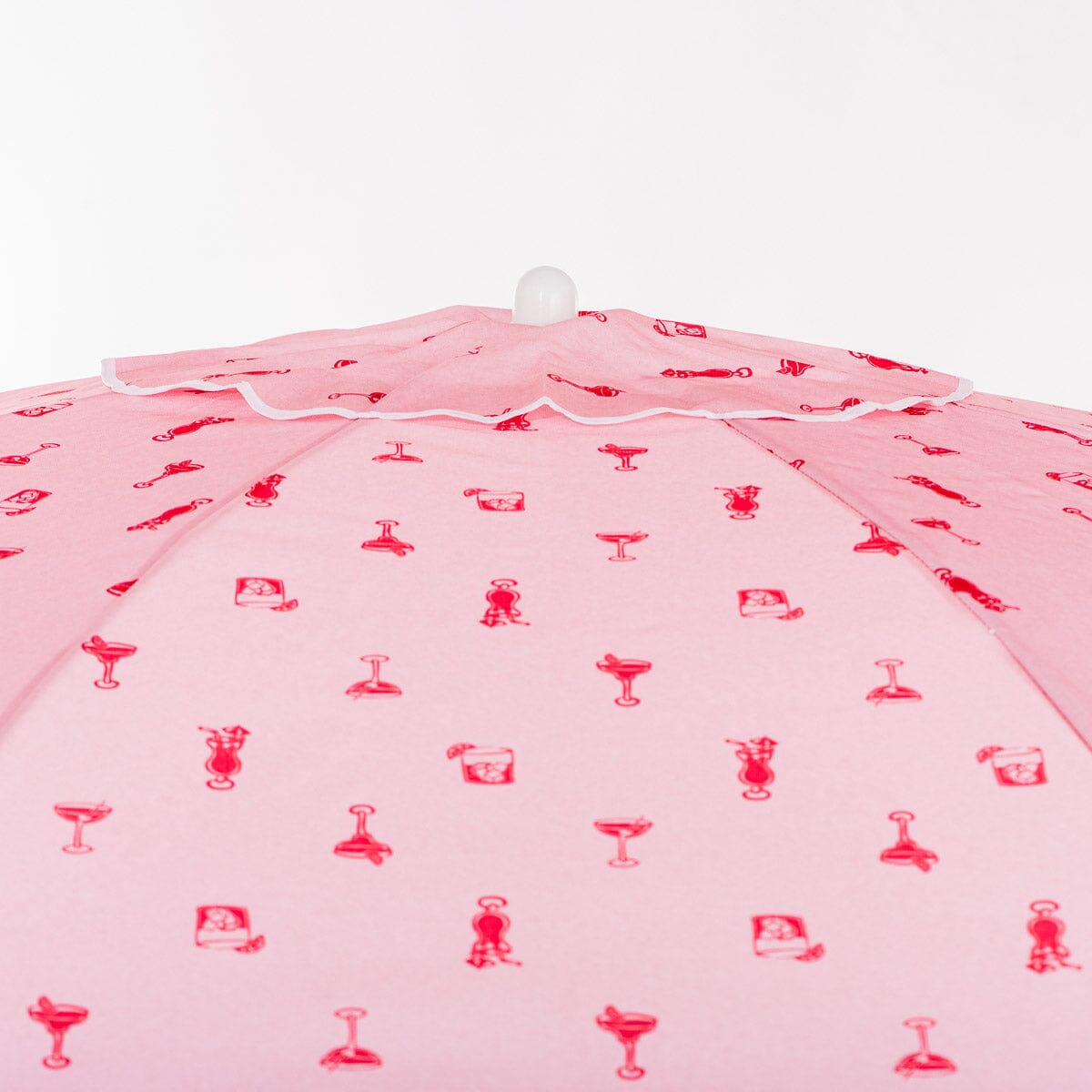 The Mañana Umbrella - Strawberry Daiquiri Marg Mañana Umbrella Margaritaville by B&P Co.