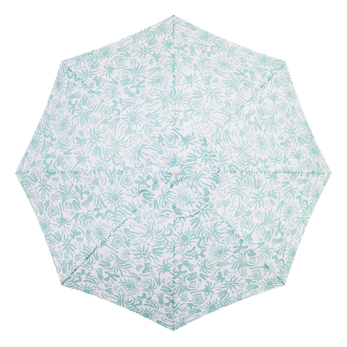 The Mañana Umbrella - Last Mango Green Tiki Mañana Umbrella Margaritaville by B&P Co.