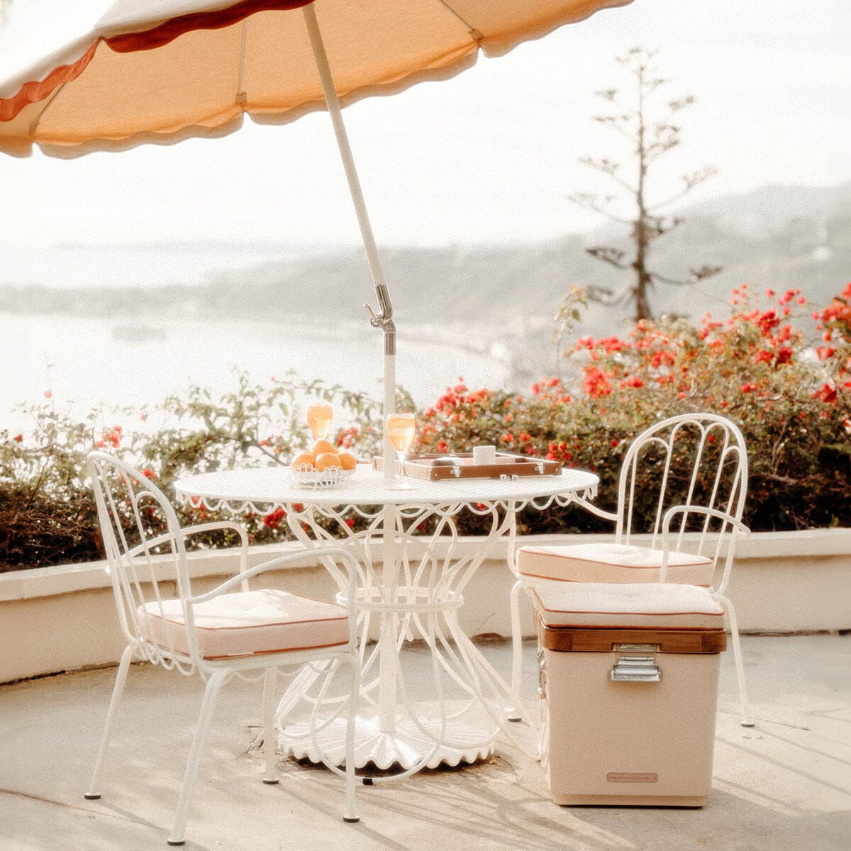 The Al Fresco Dining Table - Antique White Al Fresco Dining Table Business & Pleasure Co