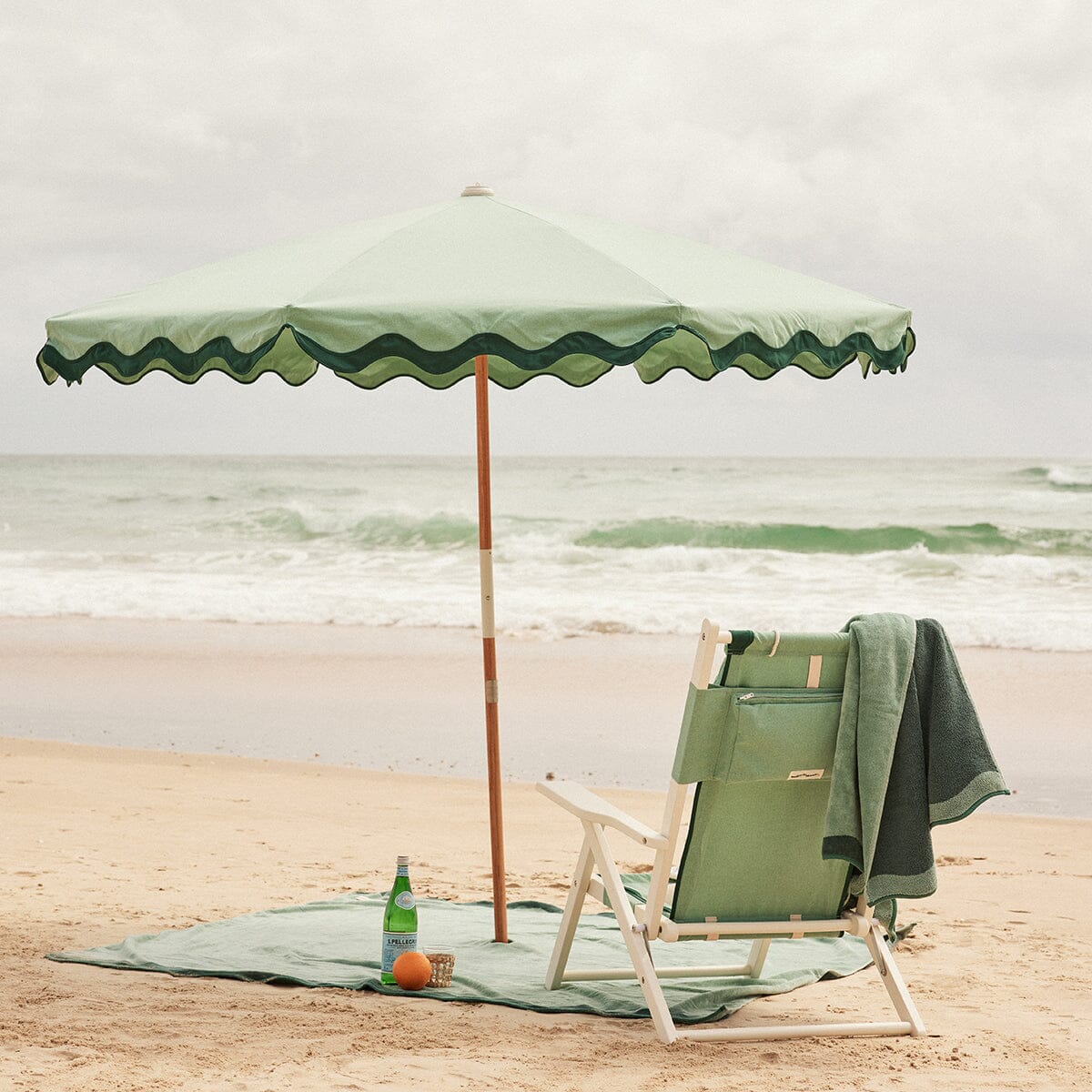 The Amalfi Umbrella - Rivie Green Amalfi Umbrella Business & Pleasure Co