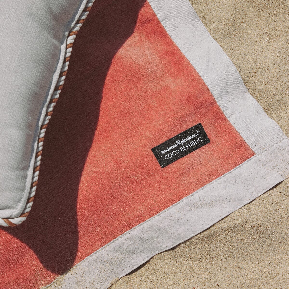 The Beach Blanket - Coco Republic - Coral Natural Beach Blanket Business & Pleasure Co.