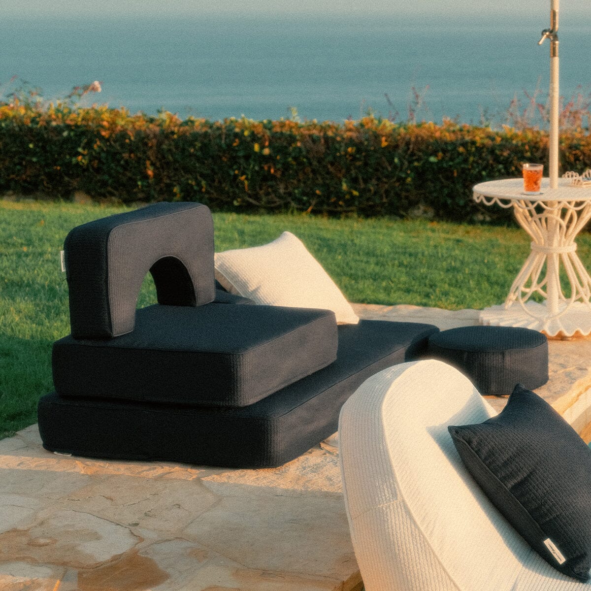 The Modular Pillow Stack - Corduroy Navy Modular Pillow Stack Business & Pleasure Co.