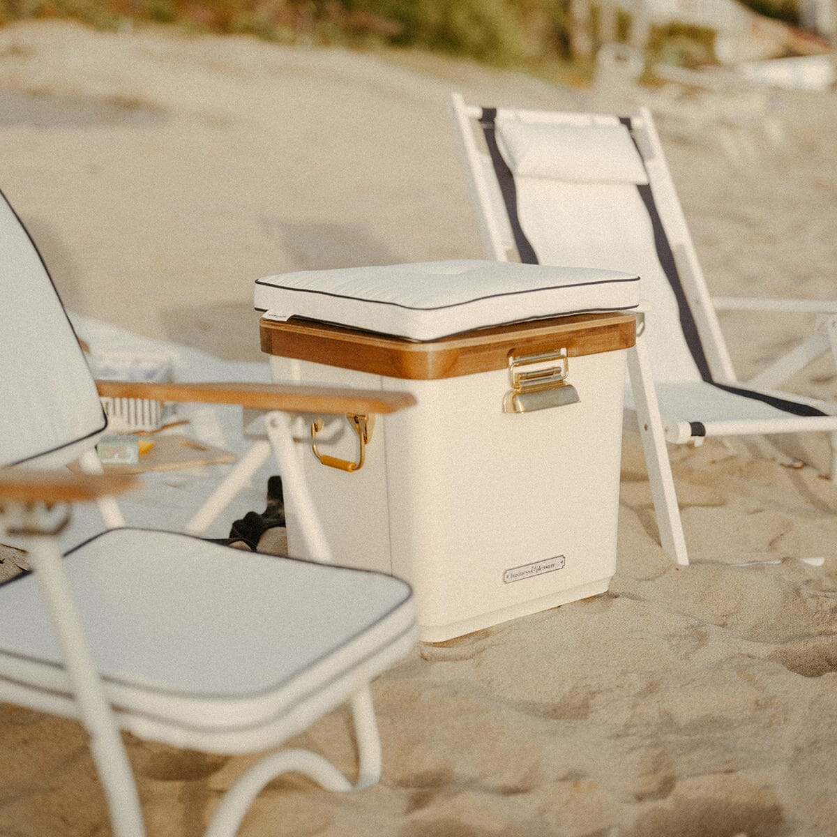 The Hemingway Cooler - Antique White - 35 Quarts Hard Cooler Business & Pleasure Co