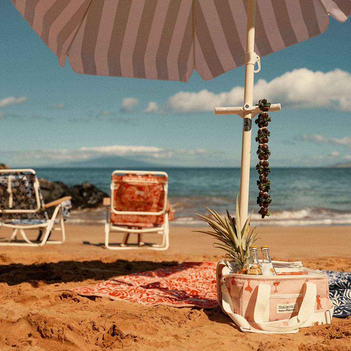 The Volcano Cooler Bag - Strawberry Daiquiri Marg Volcano Cooler Bag Margaritaville by B&P Co.