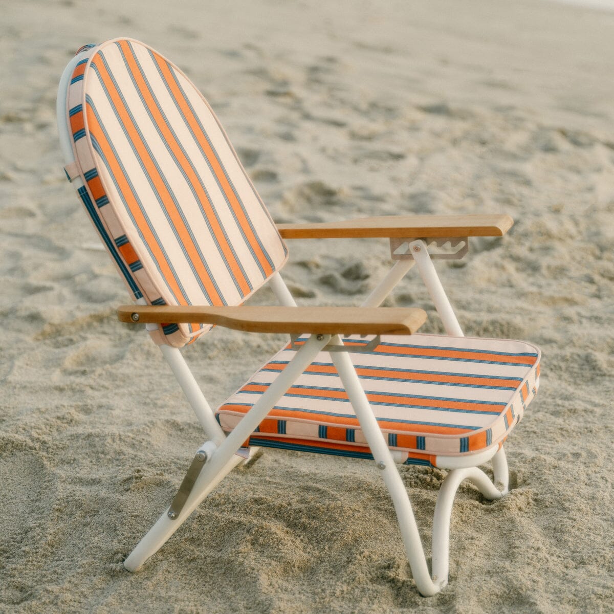 The Pam Chair - Bistro Dusty Pink Stripe Pam Chair Business & Pleasure Co