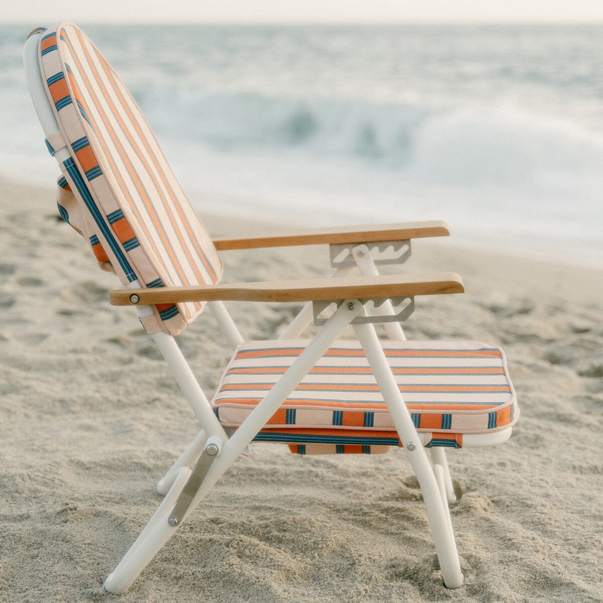 The Pam Chair - Bistro Dusty Pink Stripe Pam Chair Business & Pleasure Co