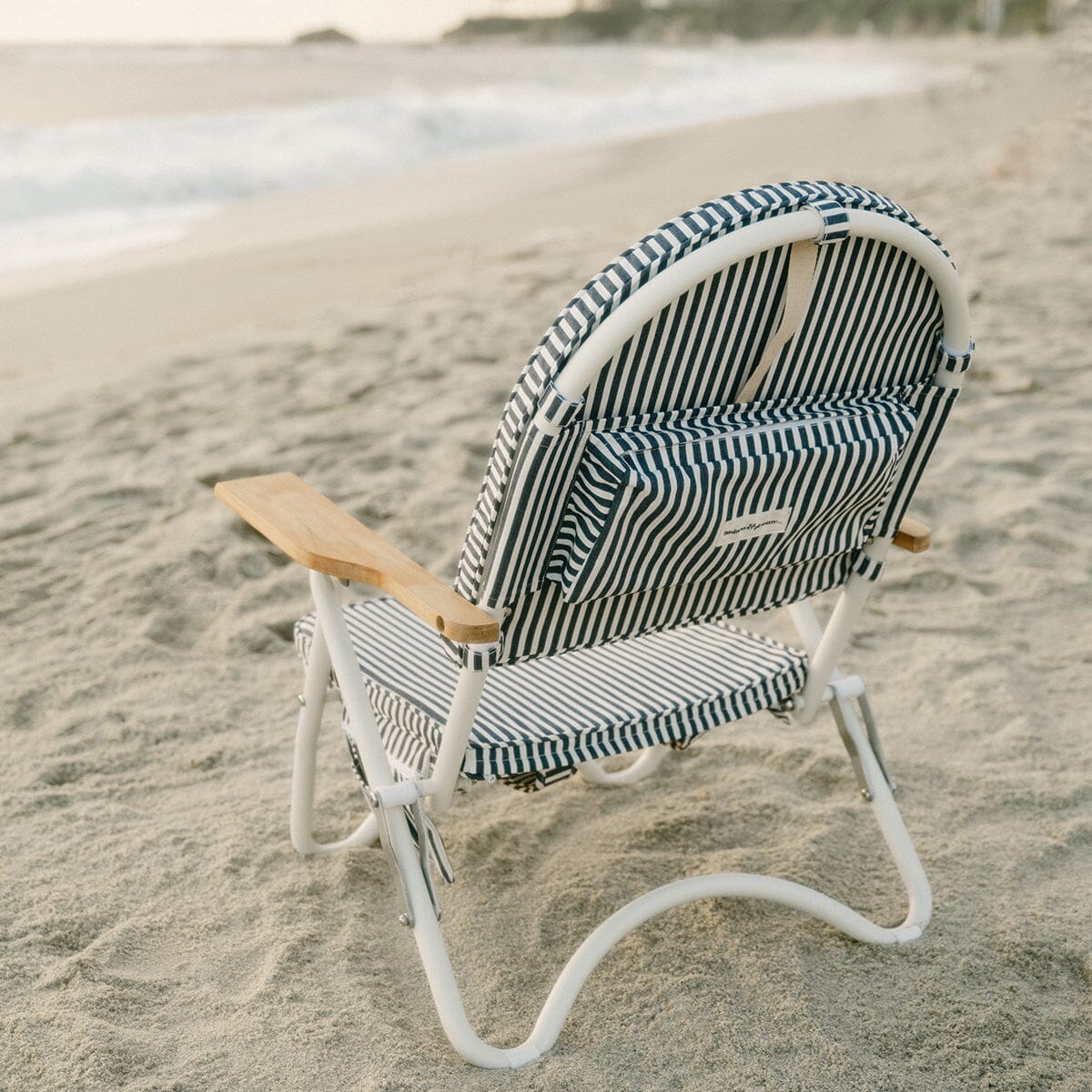 The Pam Chair - Laurens Navy Stripe Pam Chair Business & Pleasure Co