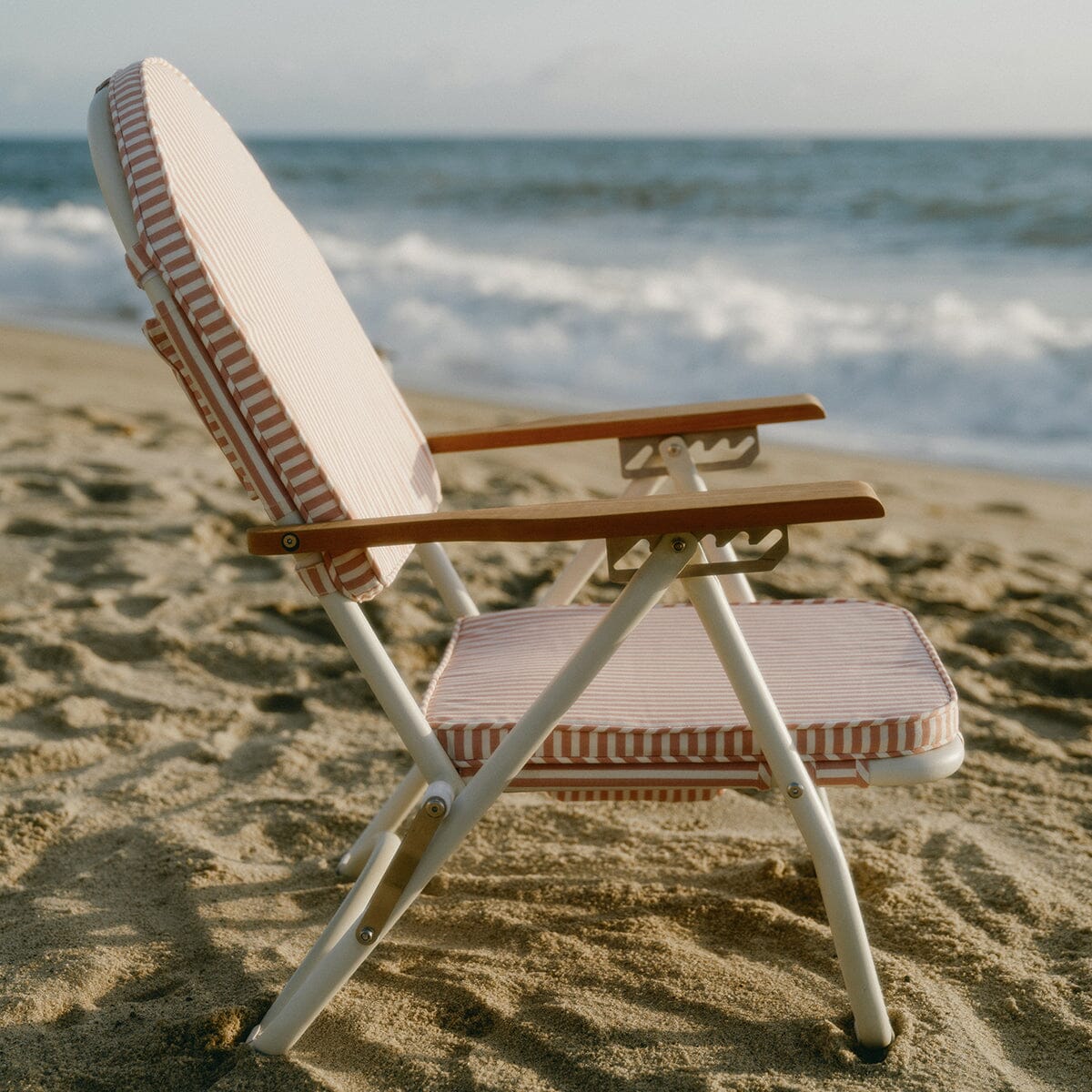 The Pam Chair - Laurens Pink Stripe Pam Chair Business & Pleasure Co