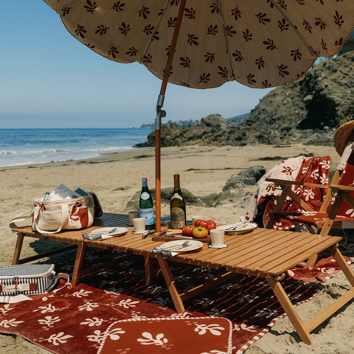 The Premium Cooler Bag - Benoît Le Sirenuse Jacquard Premium Cooler Business & Pleasure Co.