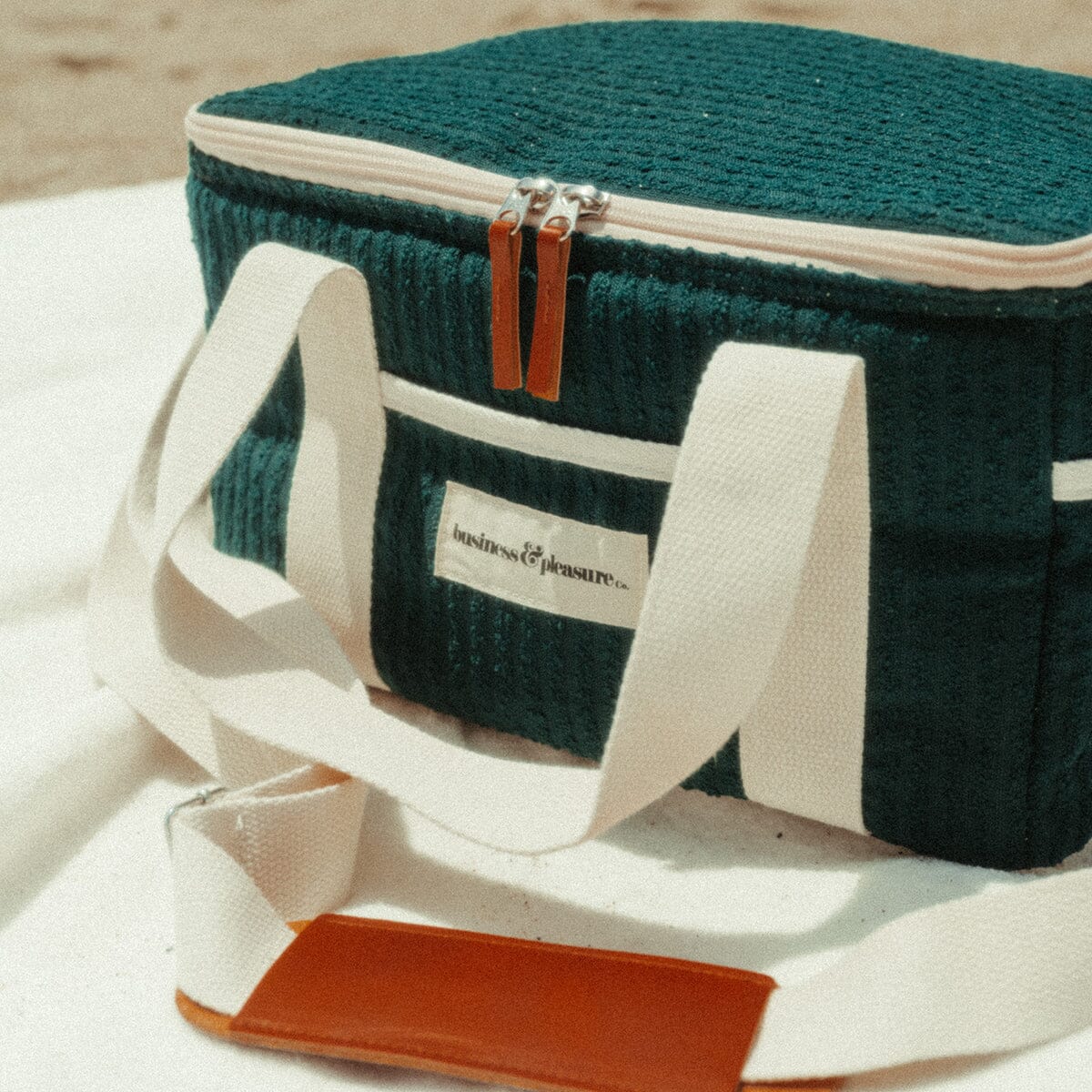 The Premium Cooler Bag - Corduroy Green Premium Cooler Business & Pleasure Co 