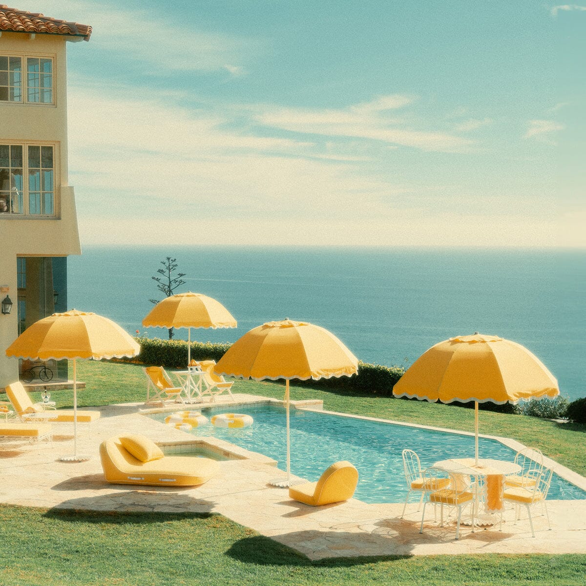 The Patio Umbrella - Rivie Mimosa Patio Umbrella Business & Pleasure Co.