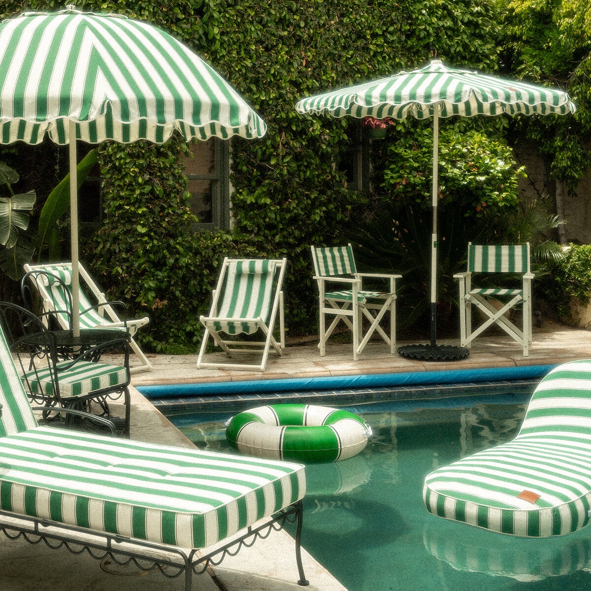 The Market Umbrella - STAUD Stripe Market Umbrella Business & Pleasure Co