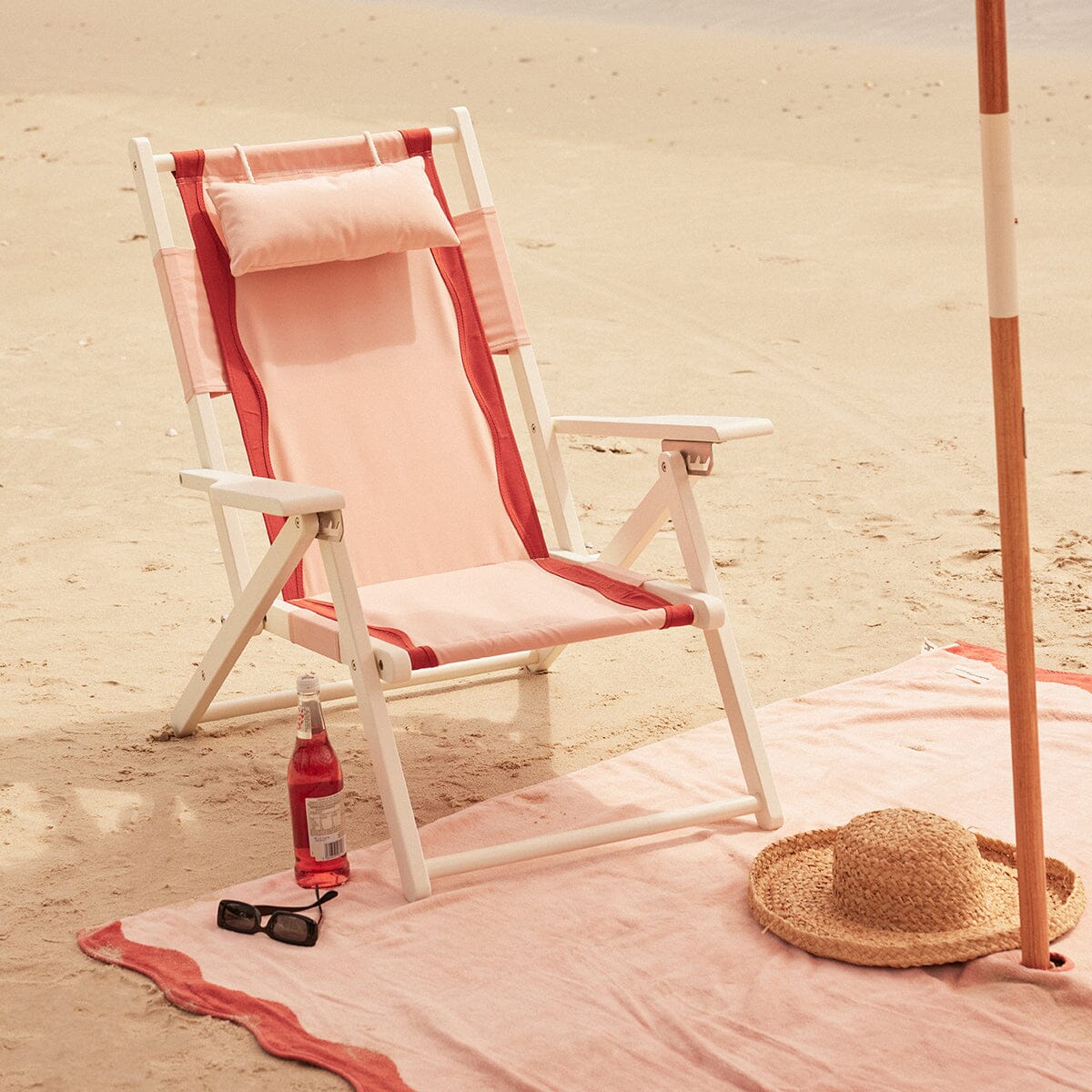 The Tommy Chair - White - Rivie Pink Tommy Chair Business & Pleasure Co
