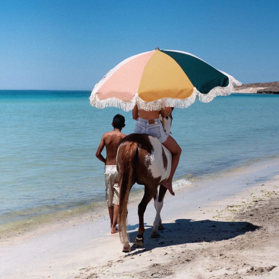 The Premium Beach Umbrella - 70's Panel Cinque