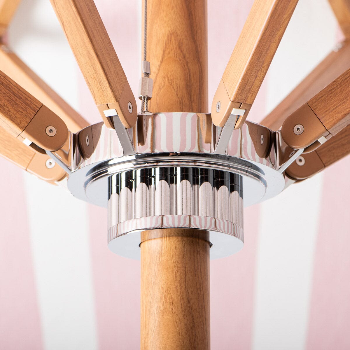 Resort Market Octagon Kit - 10 - Transfer Teak & Crew Pink Stripe Resort Market Bundle Business & Pleasure Co.