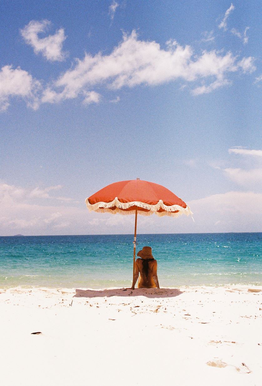 The Premium Beach Umbrella - Le Sirenuse Premium Beach Umbrella Business & Pleasure Co 